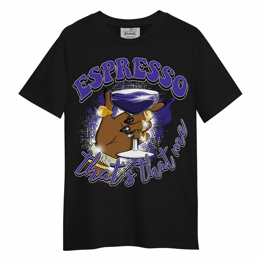 Shirt To Match Field Purple 12s - That's That Me Espresso Retro Unisex Shirt