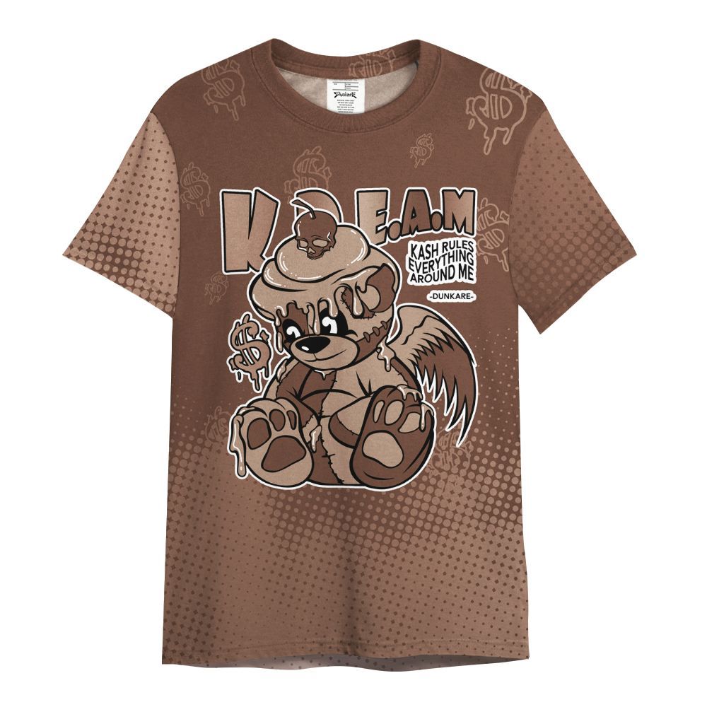 Shirt To Match KD 4 Christmas - Loot Bear Unique Drip All Over Print