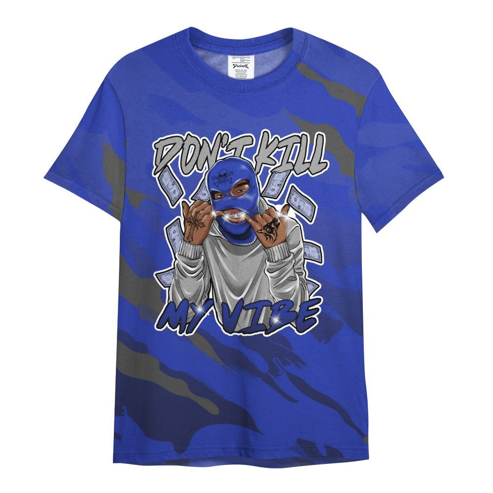 Shirt To Match Air Max Plus Black Racer Blue - Vibe.Unique Colored All Over Print