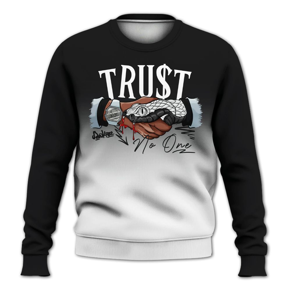 Sweatshirt To Match Kobe 9 Protro Halo - Snake Trust No One Drip All Over Print