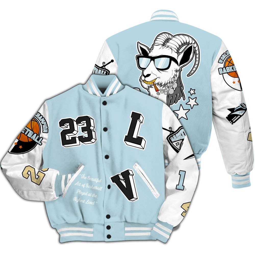 Varsity Jacket To Match Low Year Of The Snake 11s - The GOAT Got Em Streetwear All Over Print