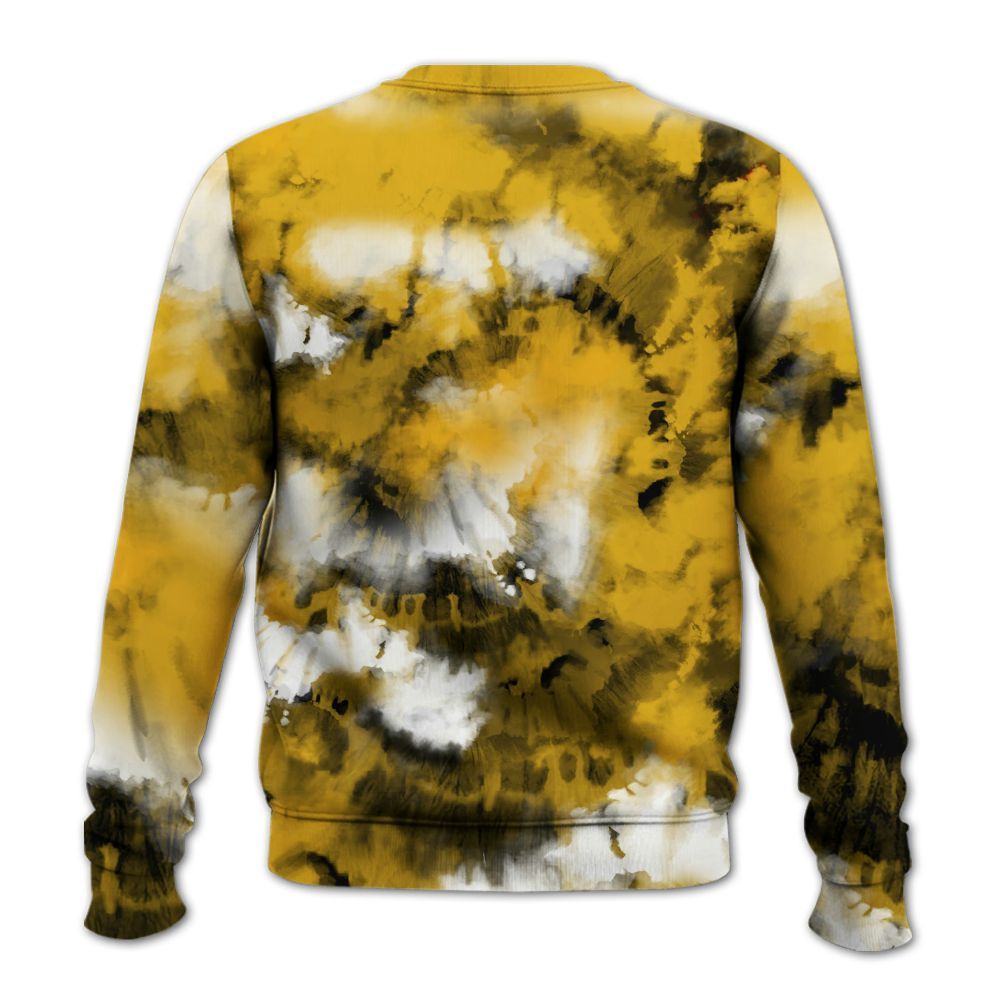 Sweatshirt To Match Vivid Sulfur 4s - God Blessed Tie Dye All Over Print
