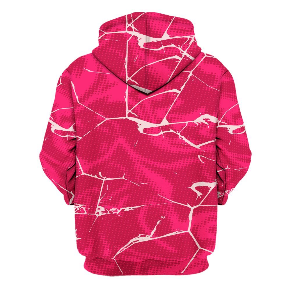 Hoodie To Match A'One Pink Aura - Dislike Us Graphic All Over Print