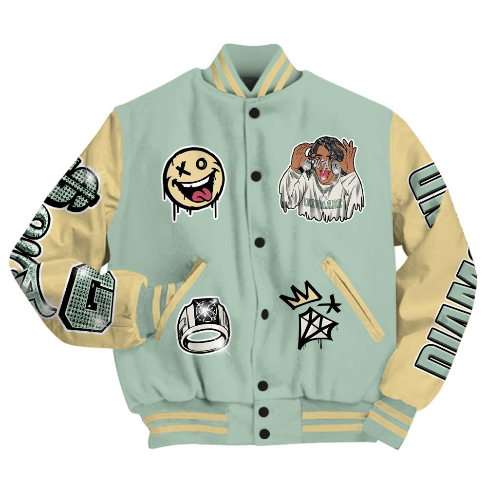Varsity Jacket To Match Joins Year Of The Snake 5s - Pressures Makes Varsity Jacket To Match All Over Print