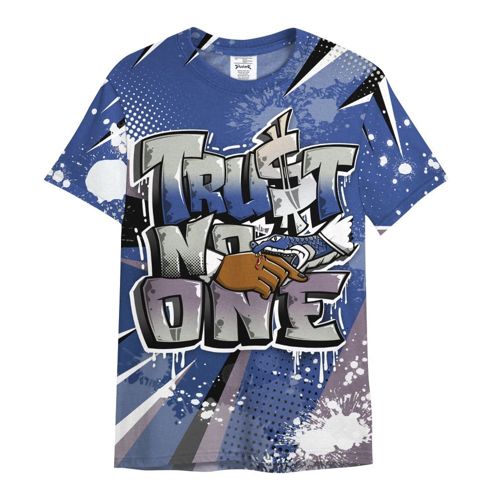 Shirt To Match Low OG Voodoo Alternate 1s - Trust No One Dripping All Over Print