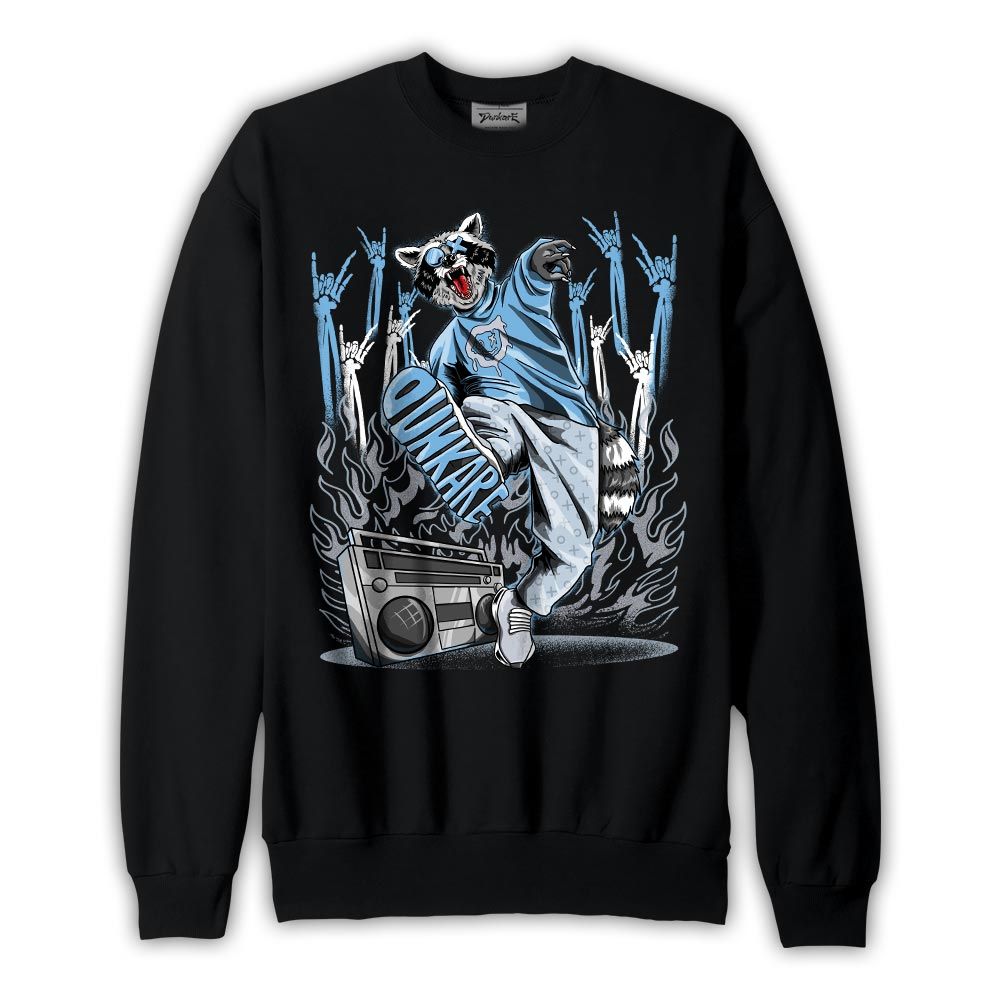 Sweatshirt To match Craft Paris 6s Sweatshirt - Hip Hop Raccoon Graphic