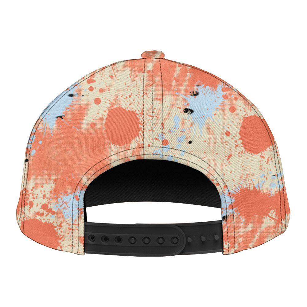 Snapback To Match DJ Khaled Crimson Bliss 5s - Tie Dye Graphic