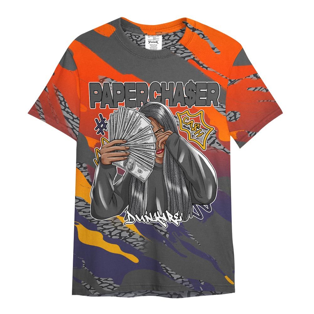 Shirt To Match Rio 3s - PaperChase Unique Colored Graphic Shirt Unisex