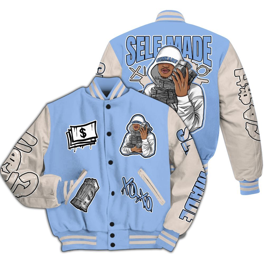 Varsity Jacket To Match Air Max 1 Royal Pulse - Selfmade Unique All Over Print