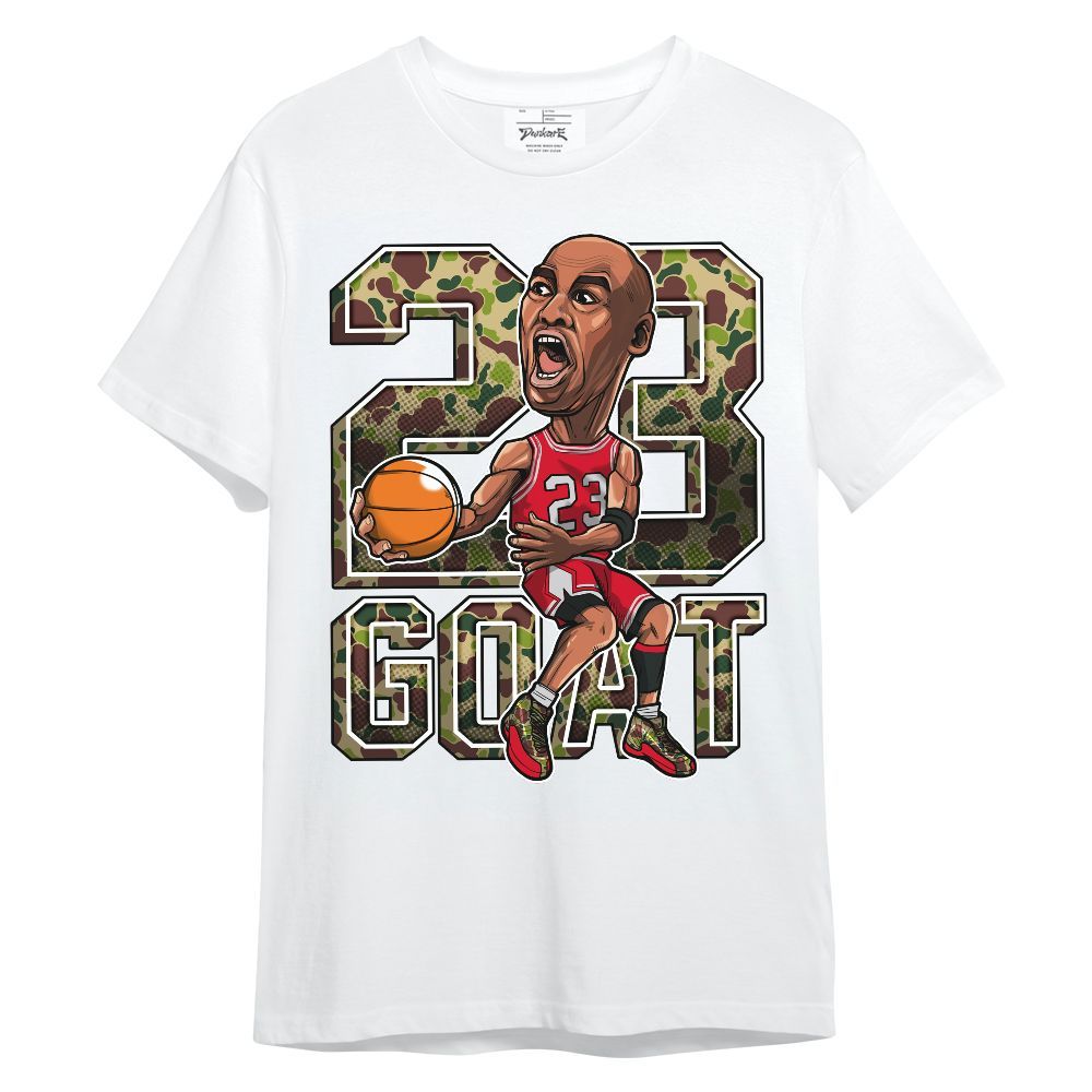 Shirt To Match Air Max 90 Duck Camo Red - Legend G.O.A.T Basketball Shirt Graphic Unisex Shirt