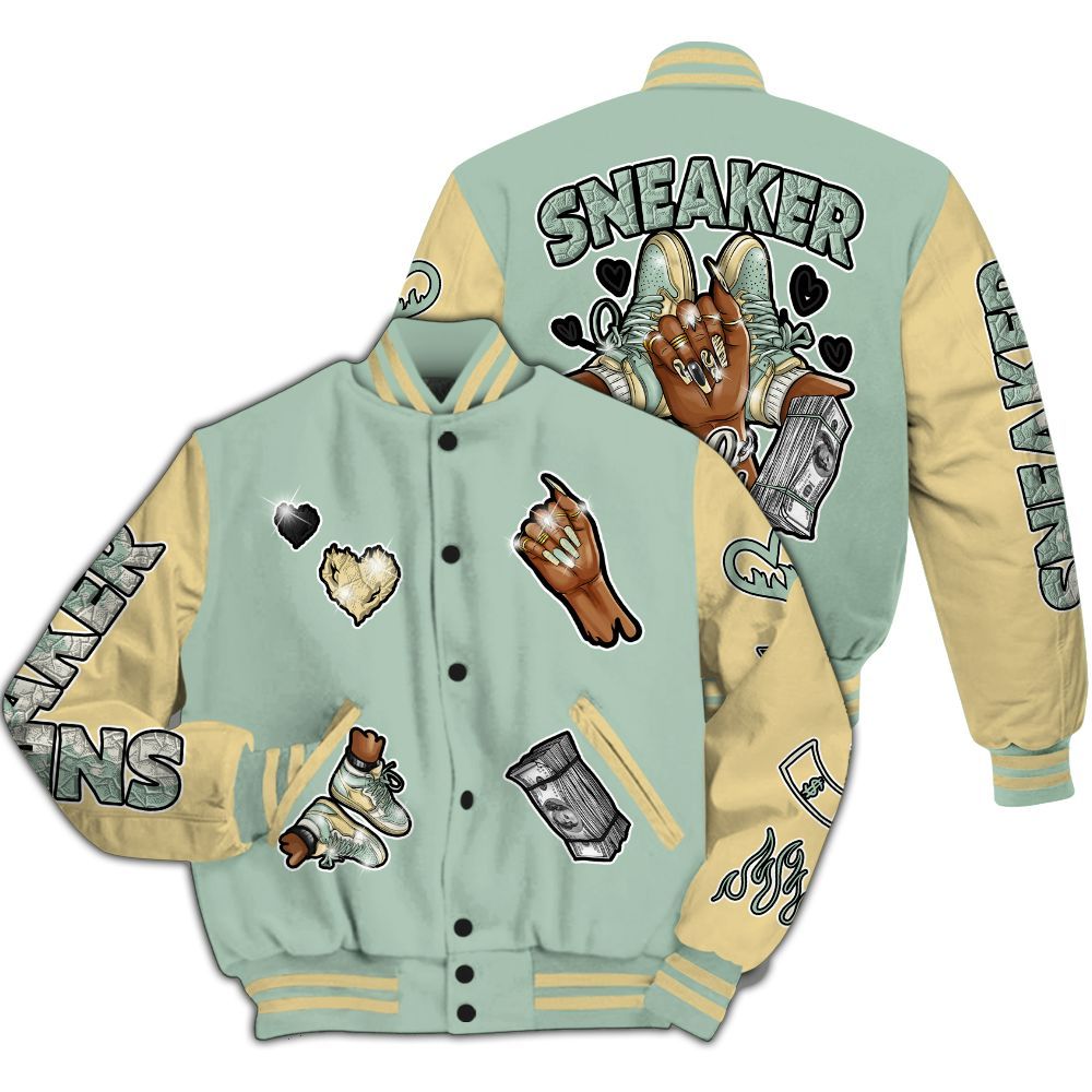 Varsity Jacket To Match Joins Year Of The Snake 5s - Sneakerz Girlz All Over Print