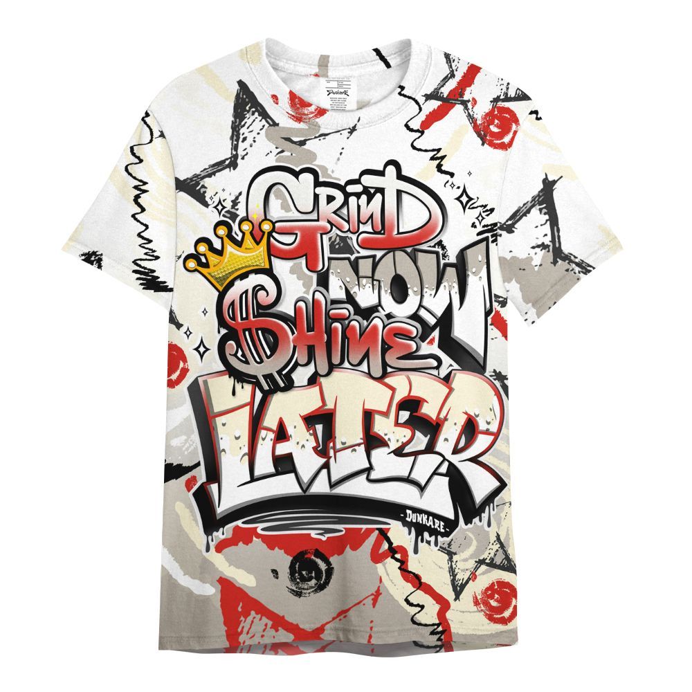 Shirt To Match Low OG Phantom 1s - Grind Shine Later Drip All Over Print