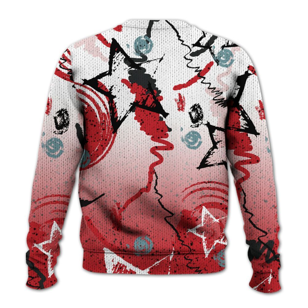 Sweater To Match Retro Halloween 5s - Grind Shine Later Drip Graphic