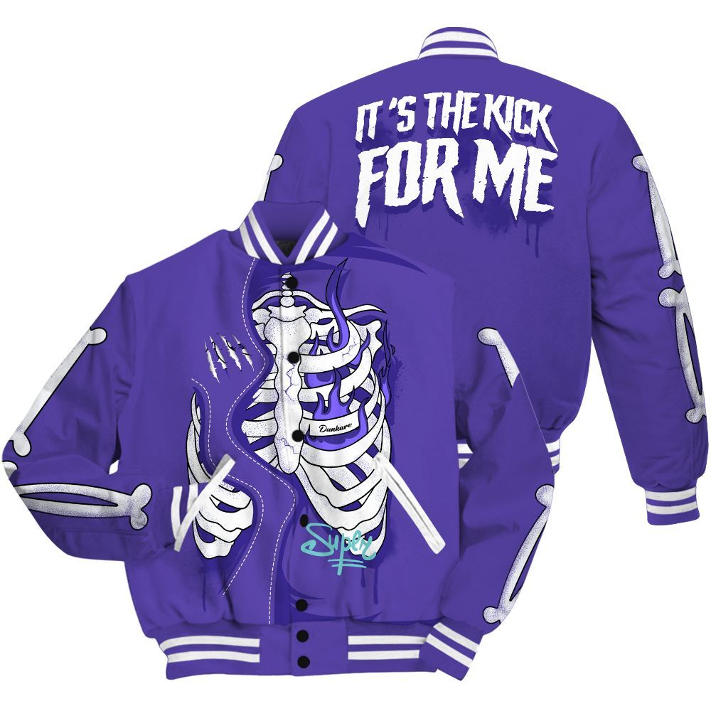 Varsity Jacket To Match Low Hornets 1s - It's The Kick For Me All Over Print