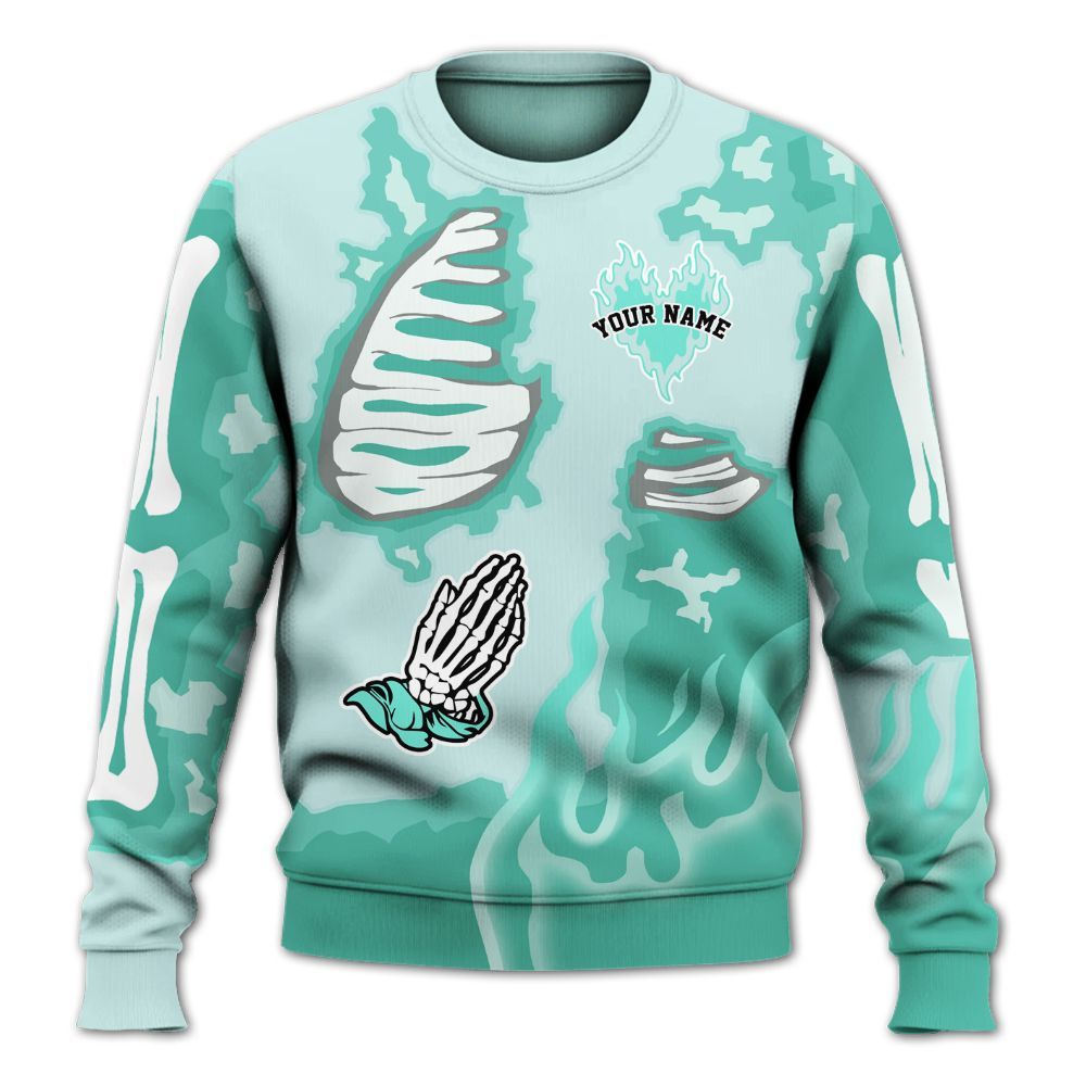 Sweatshirt To Match Retro Low Igloo 11s - Dislike Us Graphic Burning Custom Name All Over Print