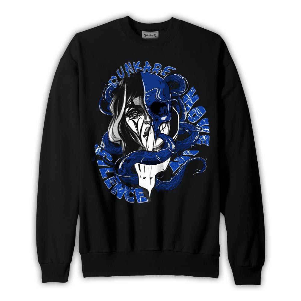 Sweatshirt To match Air Foamposite One Royal Sweatshirt - Move In Silence Graphic