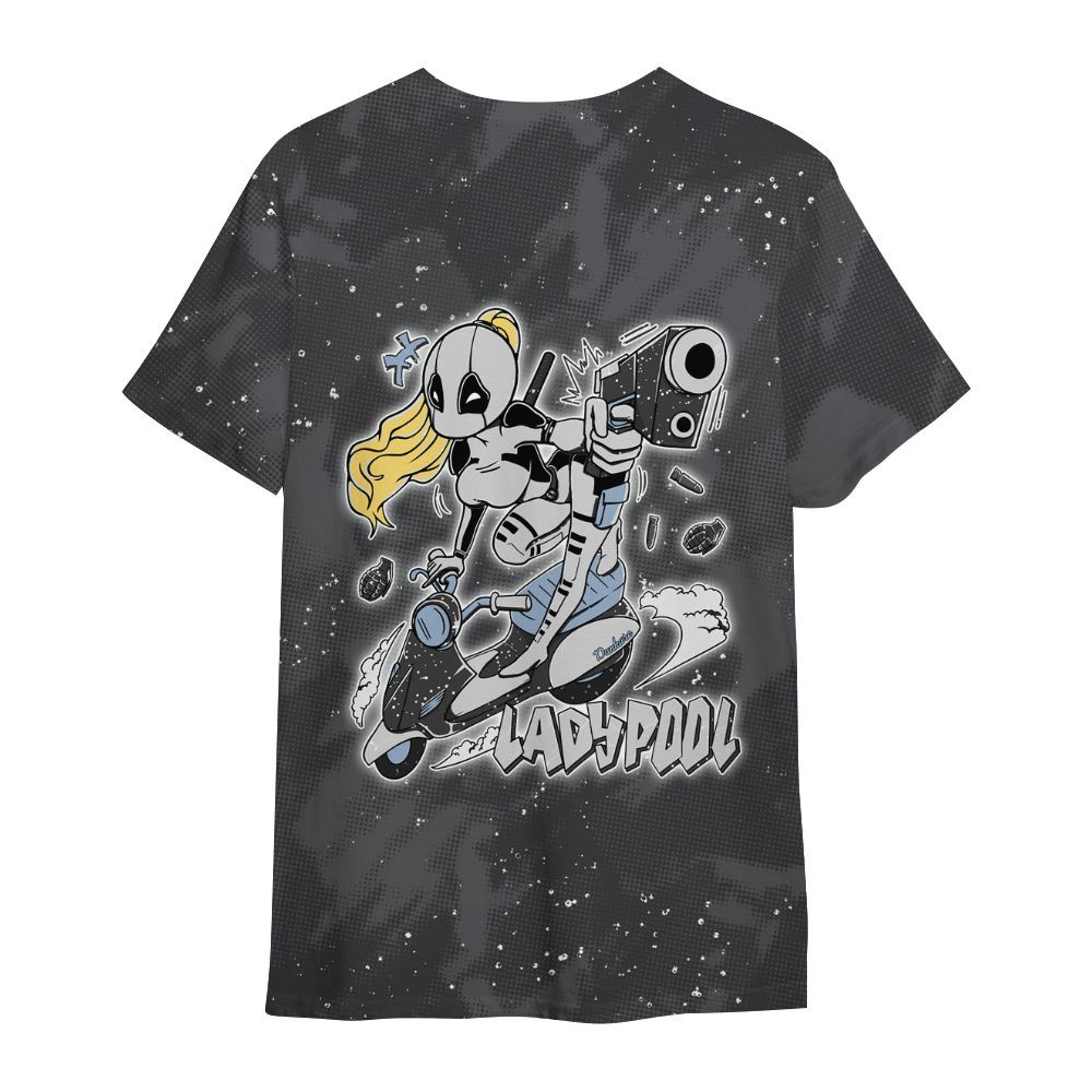 Shirt To Match Reverse Oreo 6s - Lady Pool Cartoon Abstract Halftone All Over Print