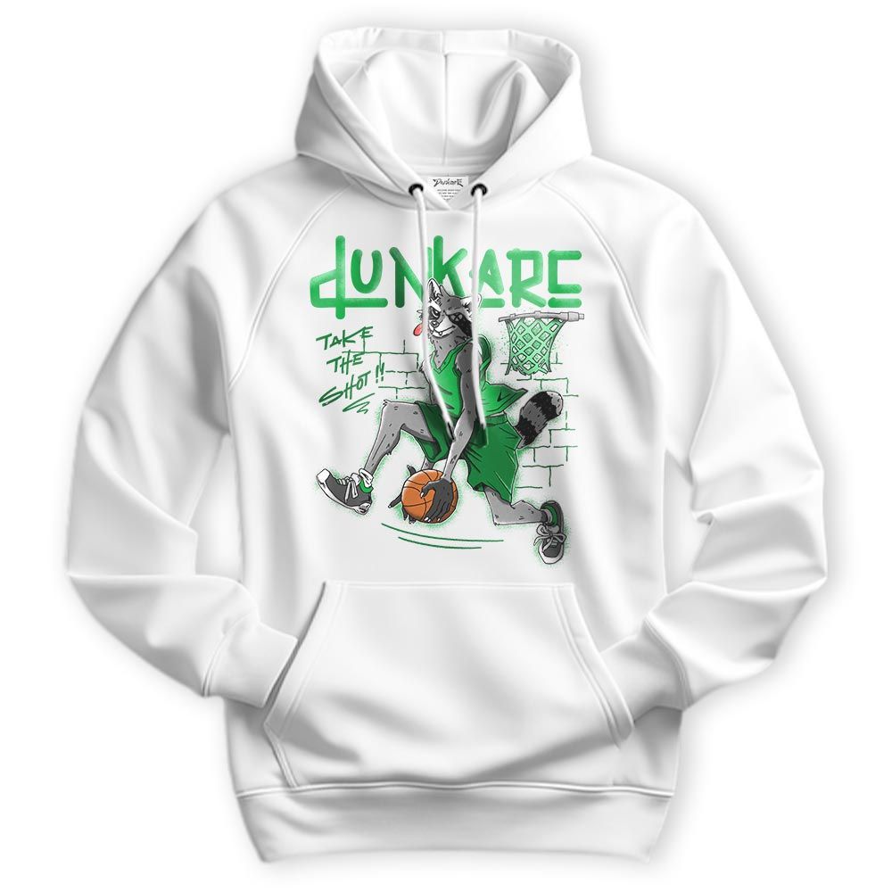 Sweatshirt To Match Lucky Green 5s Hoodie - Basketball Raccoon Hoodie Unisex
