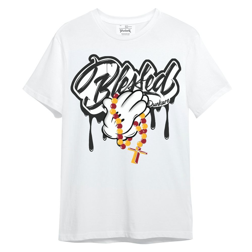Shirt To Match White Taxi 12s - God Blessed Drip Graphic