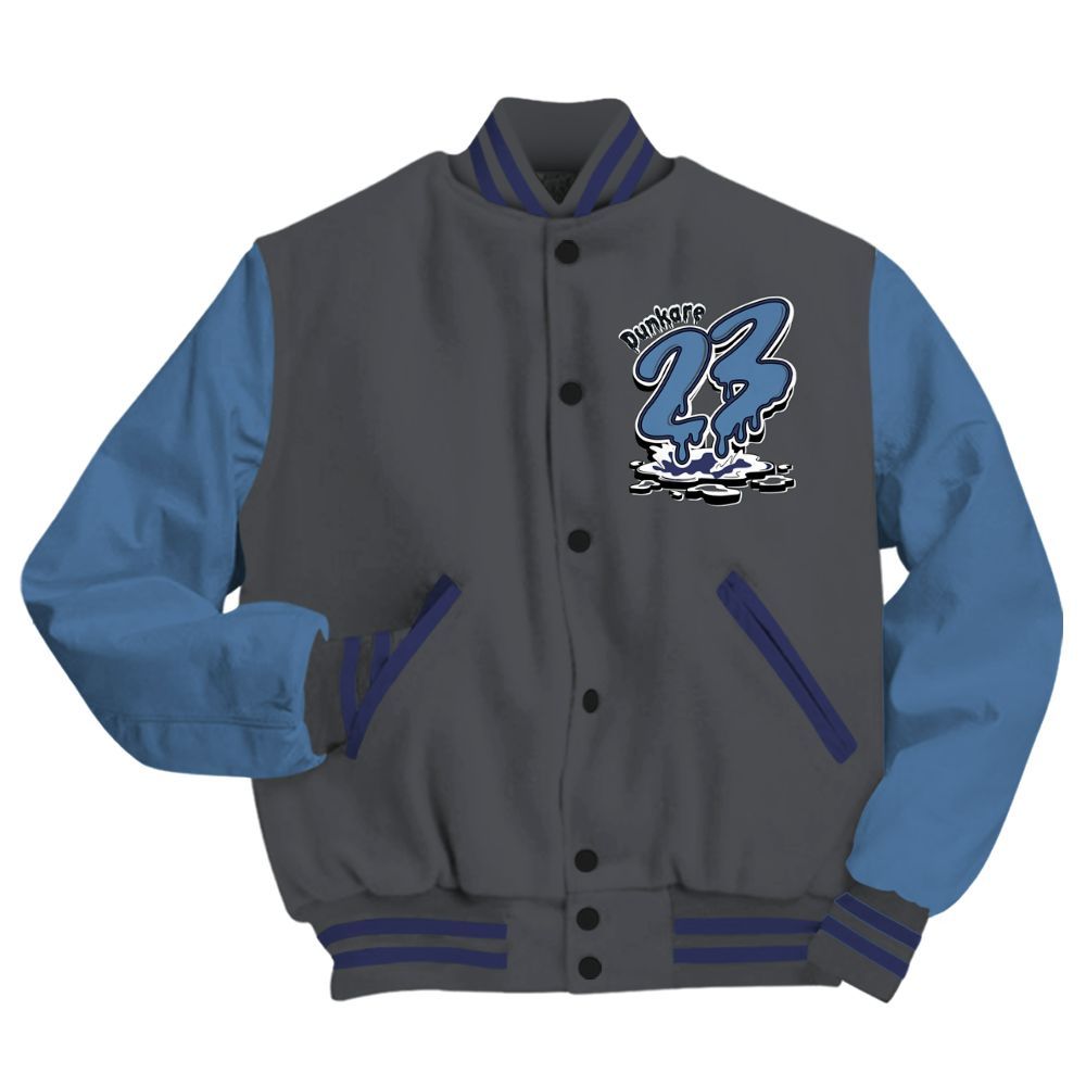 Varsity Jacket To Match Air Max 95 Stash - Custom Name 23 Drip All Over Print