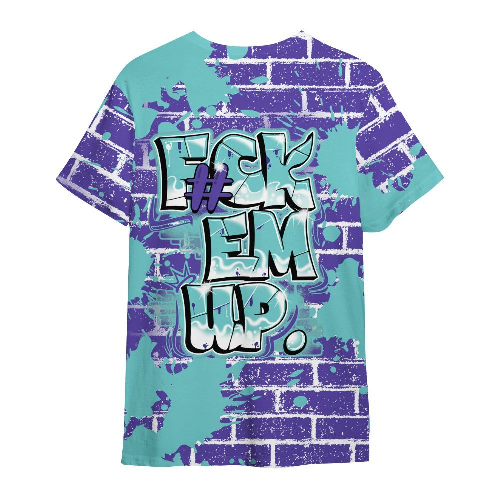 Shirt To Match Low Hornets 1s - F#ck Em Graphic Brick Art All Over Print