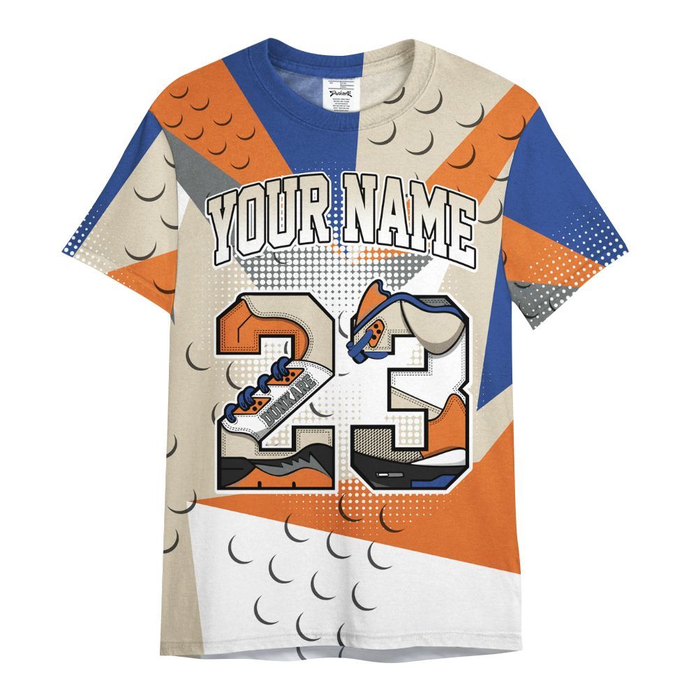 Shirt To Match Air Max 90 Rattan Birch - Poly Custom Name Number 23 5s All Over Print