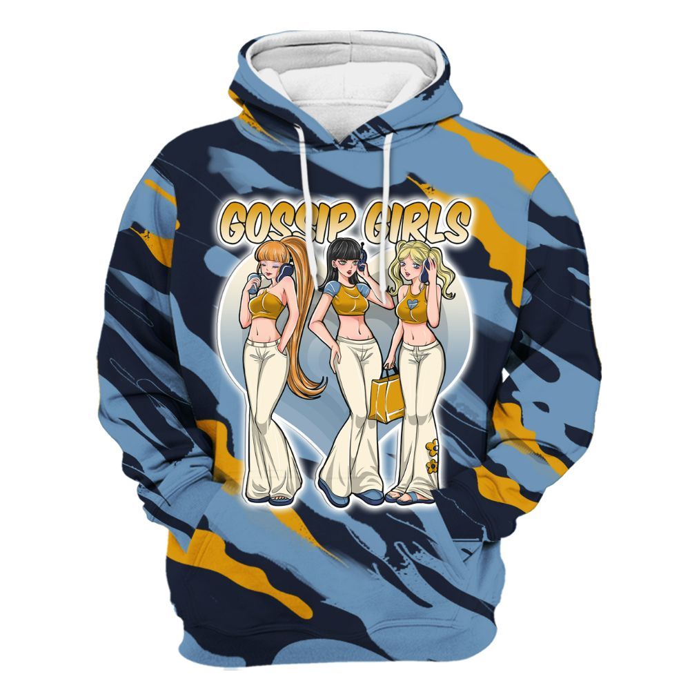 Hoodie To Match High OG First In Flight 1s - Gossip'Girls All Over Print