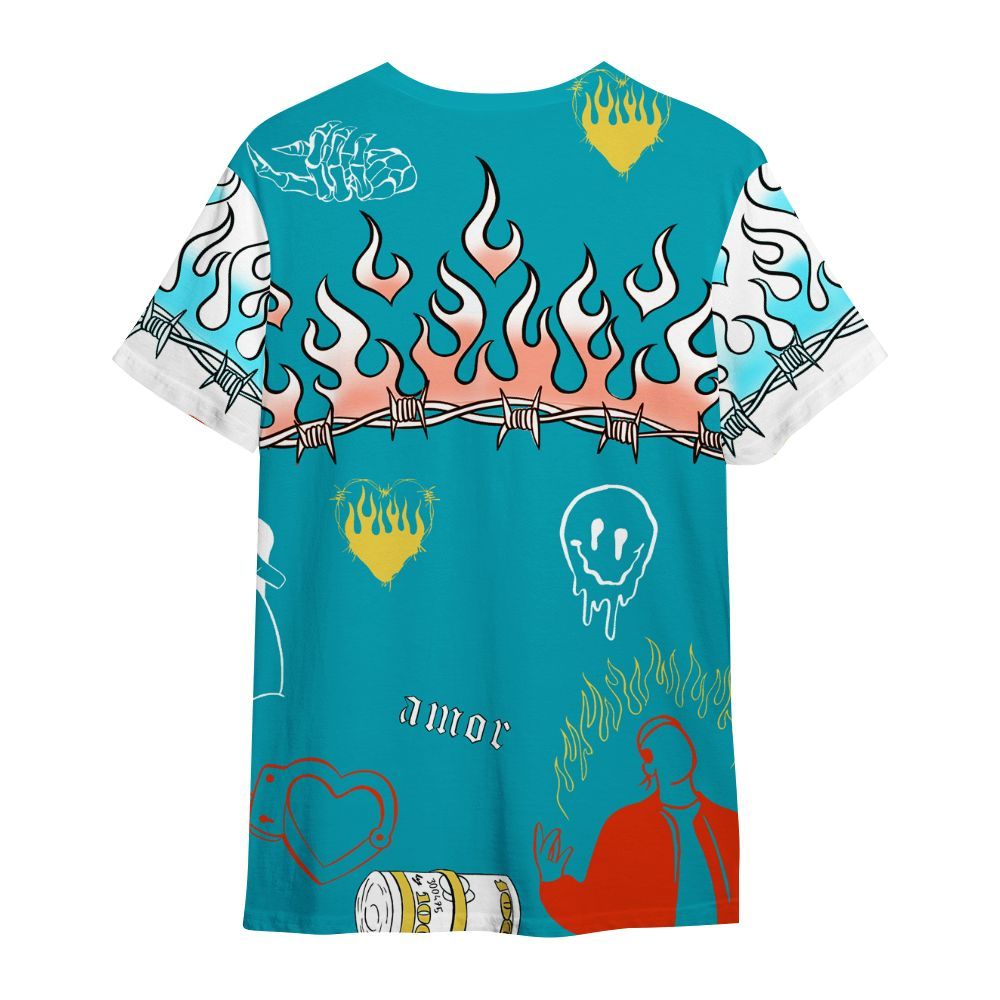 Shirt To Match Dunk Low KD 17 N7 - Snake Trust No One All Over Print