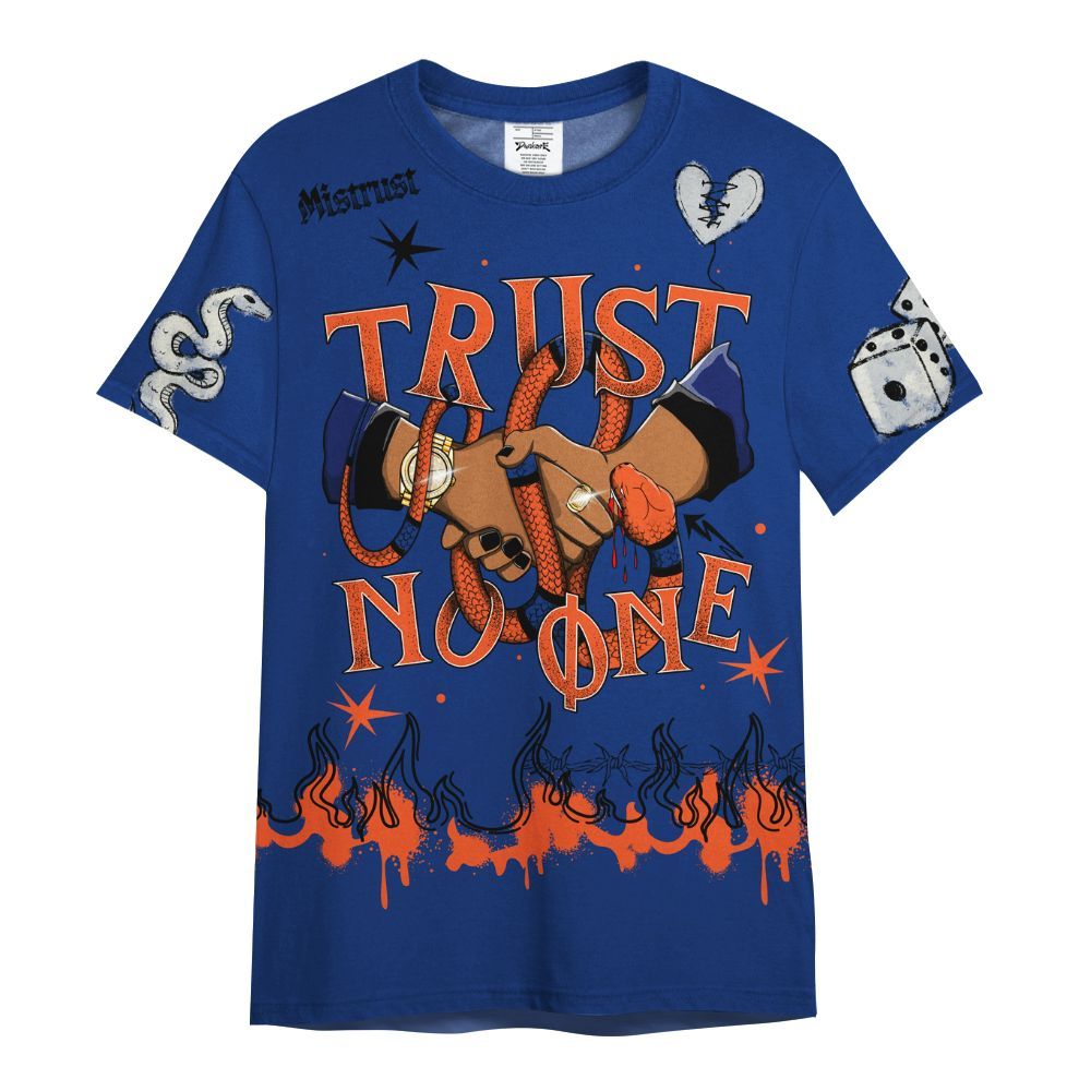Shirt To Match Suede GS League - Trust No One Snake-Bite Doodle Crayon All Over Print