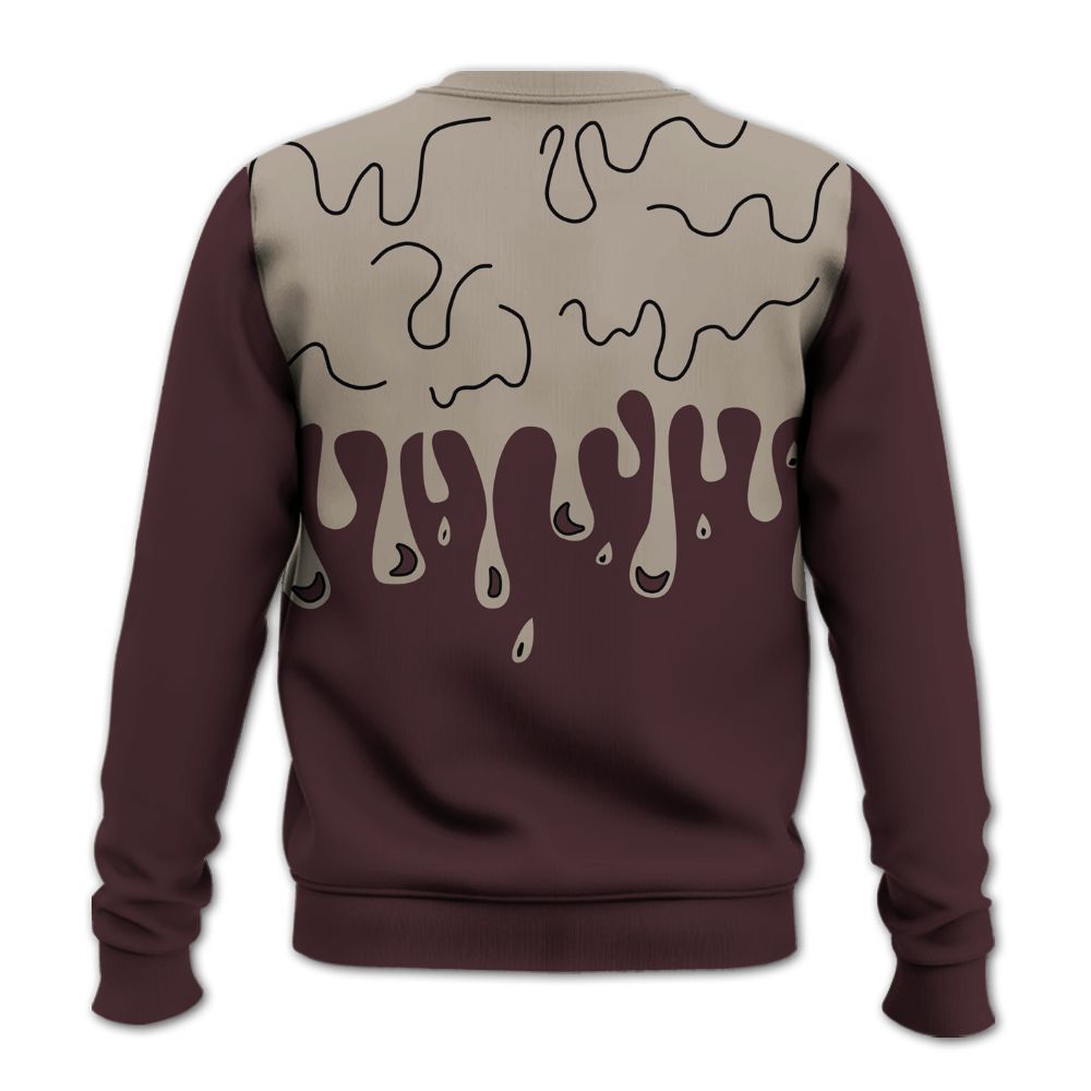 Sweatshirt To Match AMM Retro Phantom 4s - Snake Trust No One Drip All Over Print