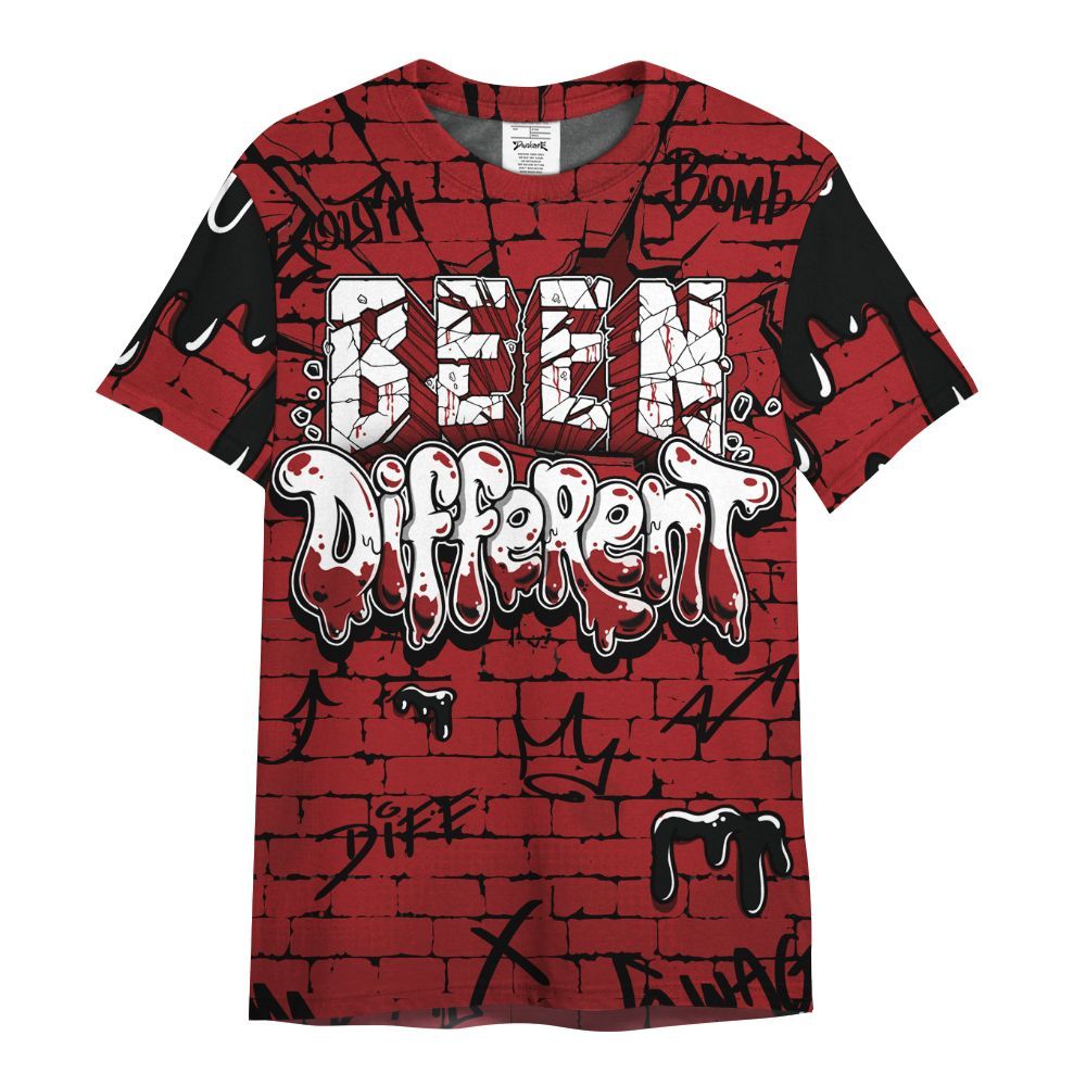 Shirt To Match Alternate Flu Game 12s - Been Different Drippin Streetwear All Over Print