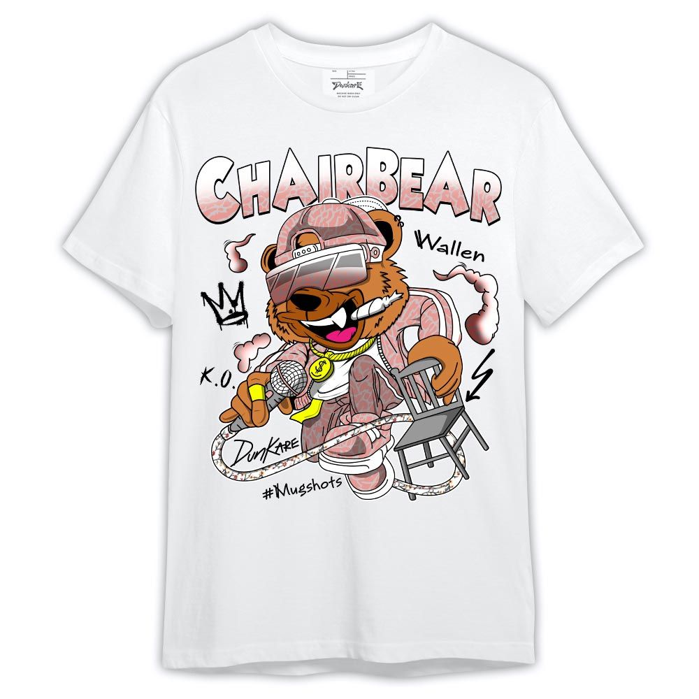 Shirt To Match Shirt ChairBear Wallen Mugshot, Red Stardust 3s T-- To Match Sneaker Red Stardust 3s Graphic Tee LTRP