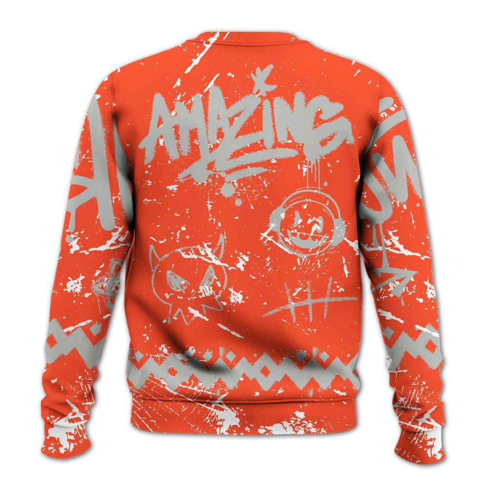 Sweatshirt To Match Air Max 1 86 Cosmic Clay - Friday Sneaker Crayon All Over Print