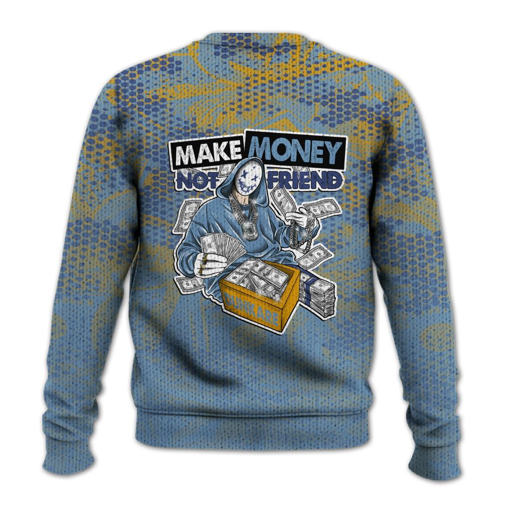 Knitted Sweater To Match High OG First In Flight 1s - Make Moneys Unique