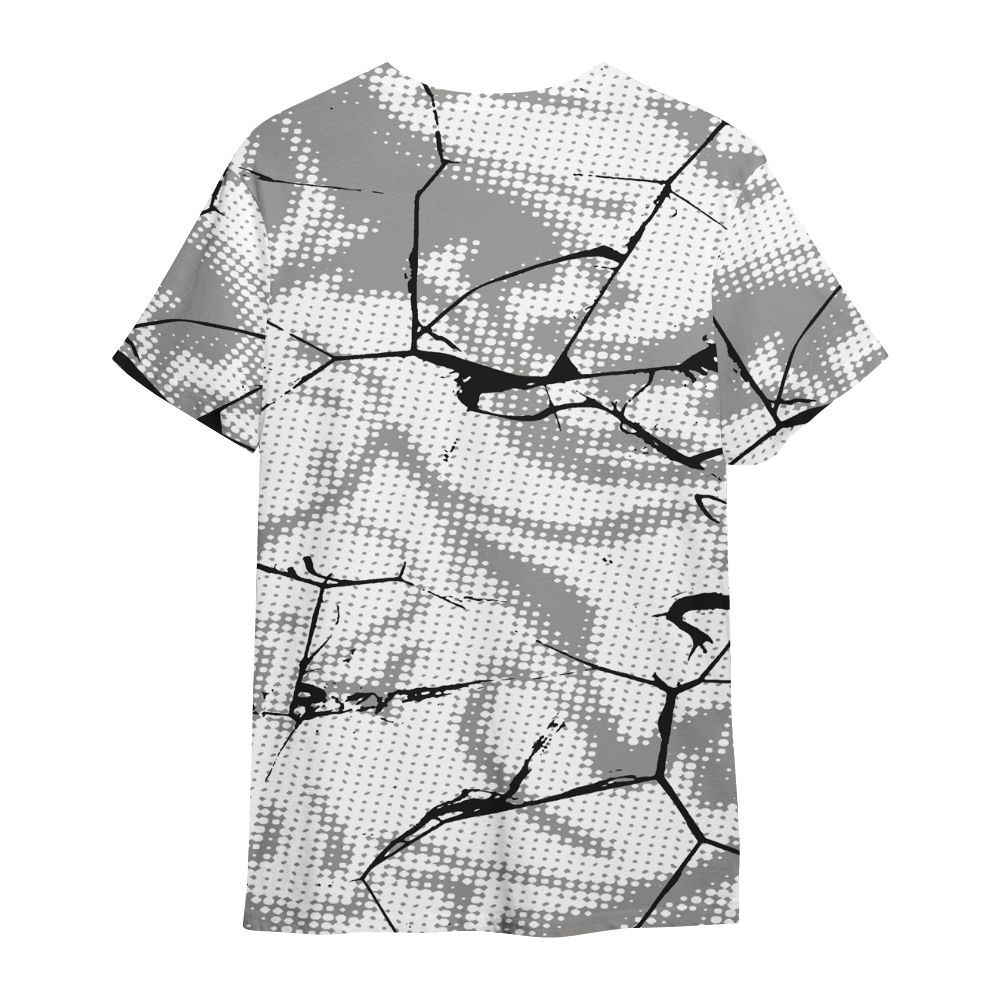 Shirt To Match OG Steel Grey 10s - Dislike Us Crack All Over Print