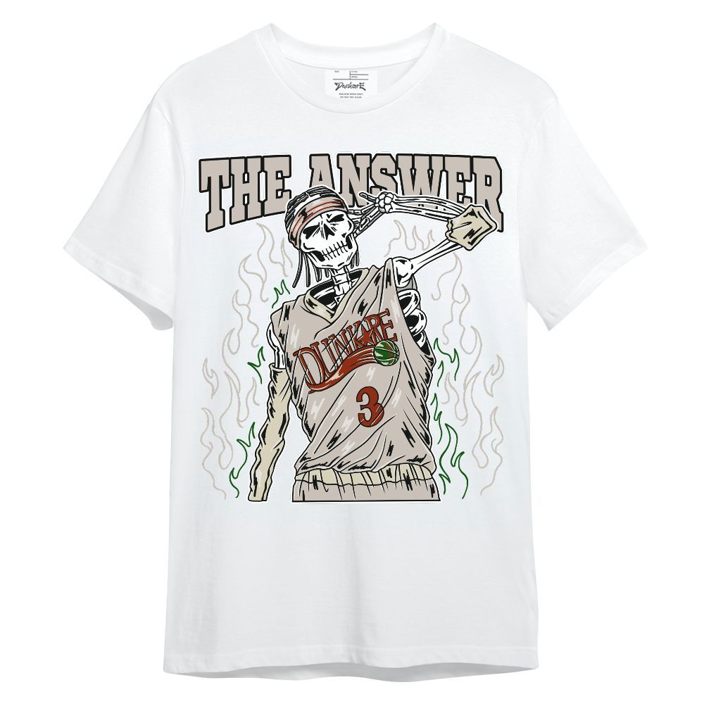 Shirt To Match El Grito 5s - Allen Answer Skeleton Unisex Shirt