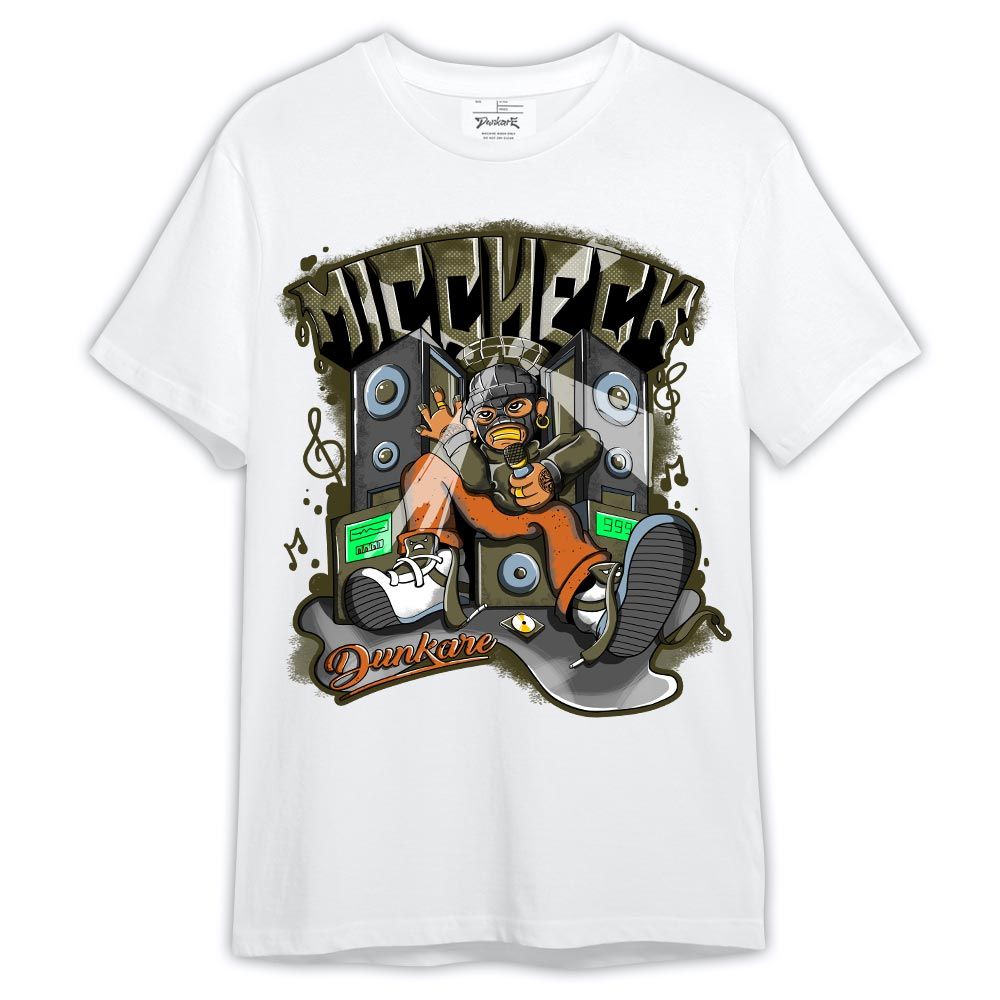 Shirt To Match Olive 5s - Mic Check Rap Shirt Outfit 1005 LGH