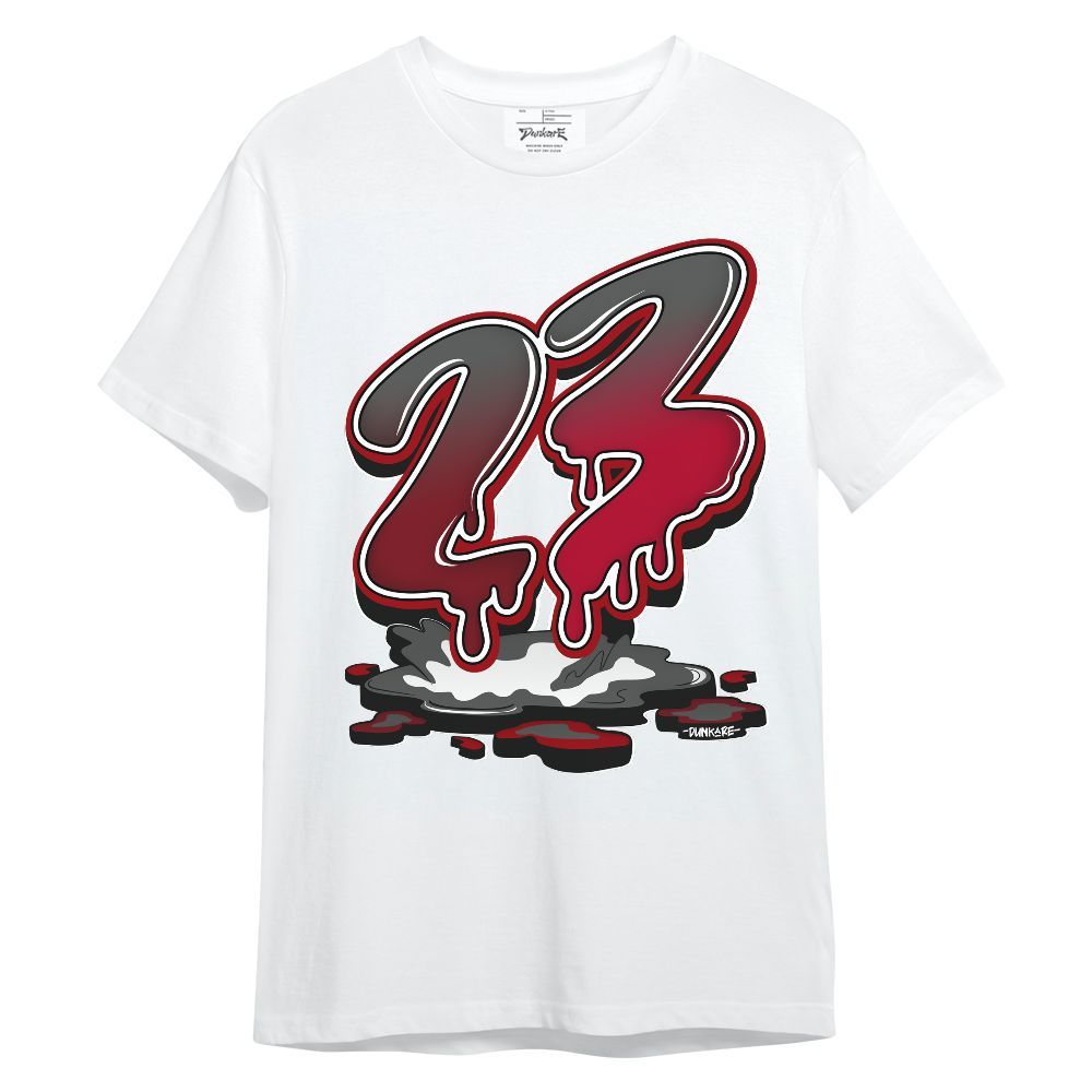 Shirt To Match Air Foamposite Pro Gym Red - 23 Drip Sludges Graphic