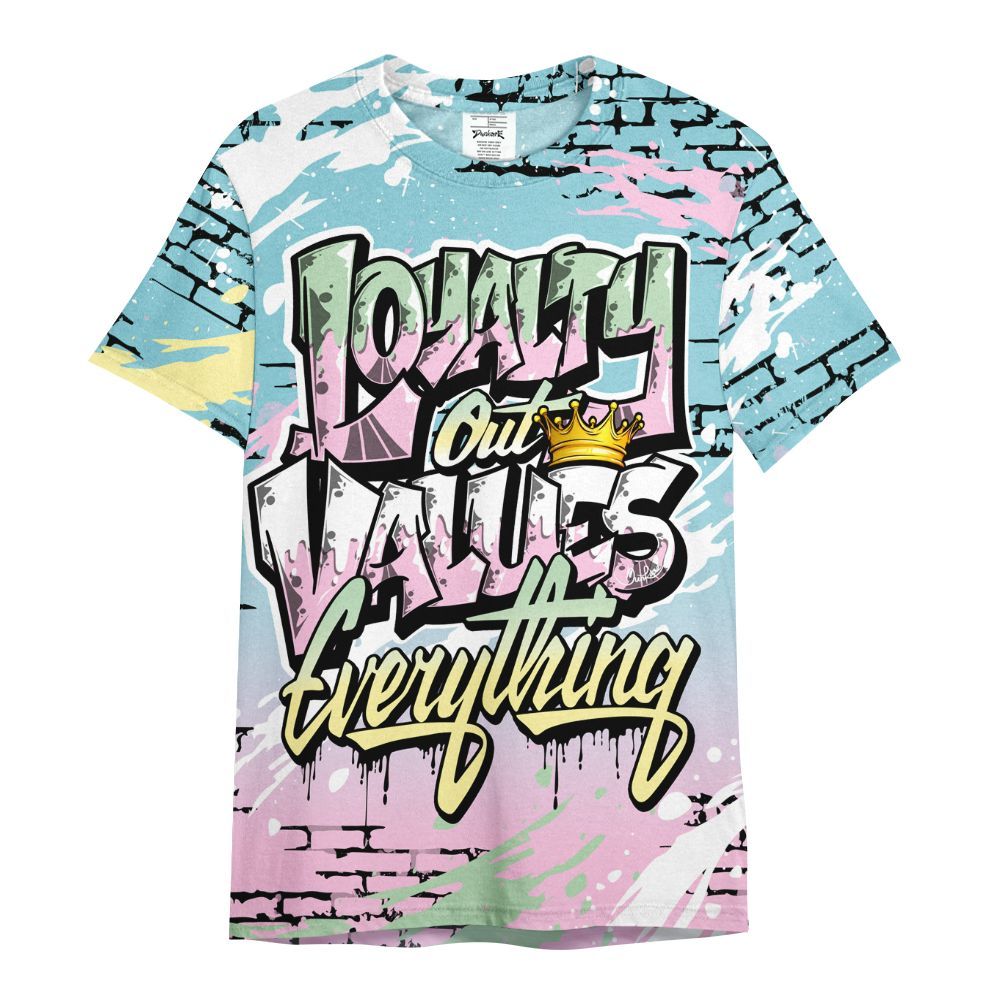 Shirt To Match SB Dunk Low Visty - Values Of Loyalty Drip All Over Print