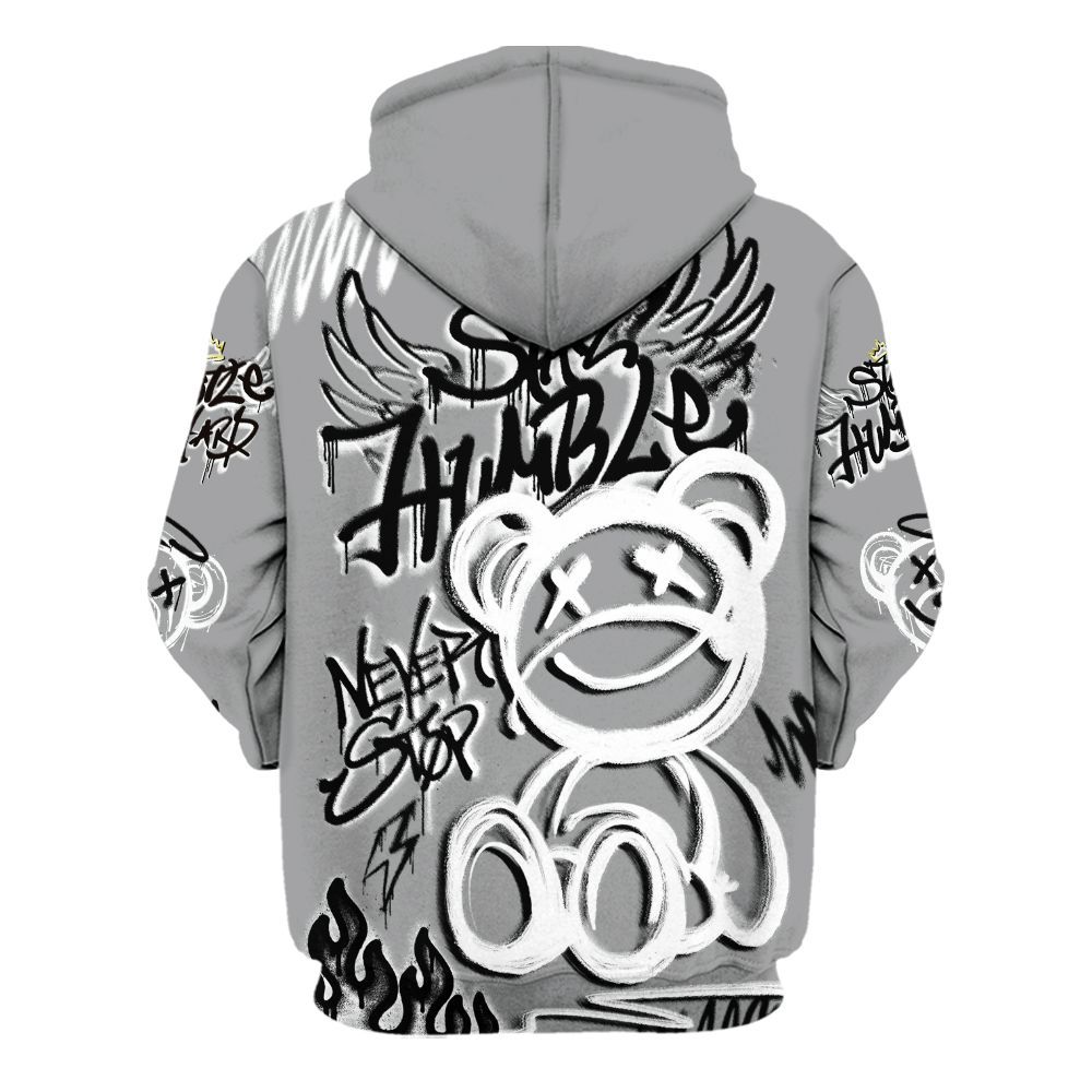 Hoodie To Match Retro Stealth 12s - Humble Drip Streetwear Graffity All Over Print