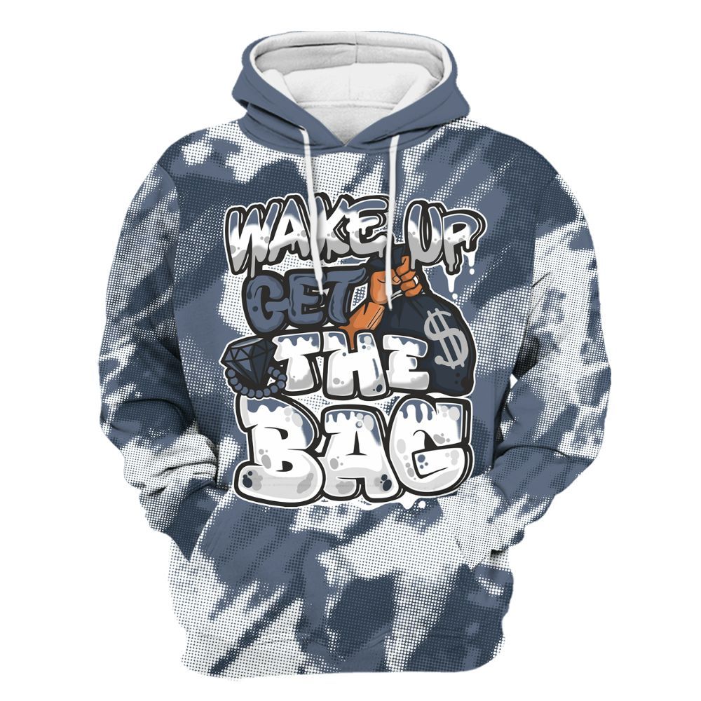 Hoodie To Match Low Diffused Blue 11s - Get More Bags Abstract All Over Print