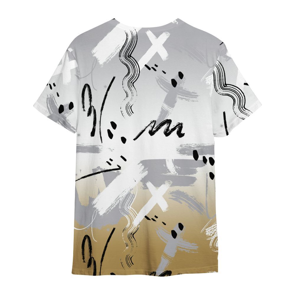 Shirt To Match Kobe 4 Gold Medal - Money Hustle Grind Pray All Over Print