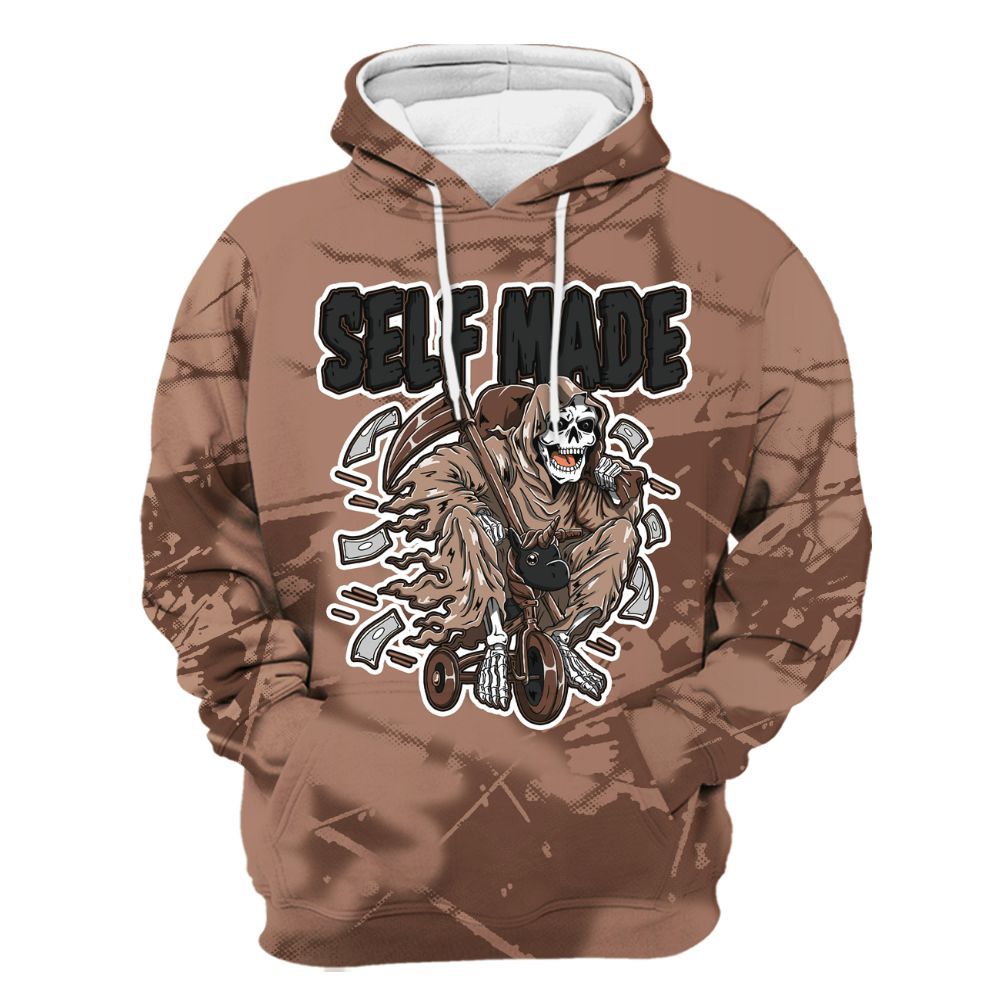 Hoodie To Match KD 4 Christmas - Self Make Skeleton Profound All Over Print