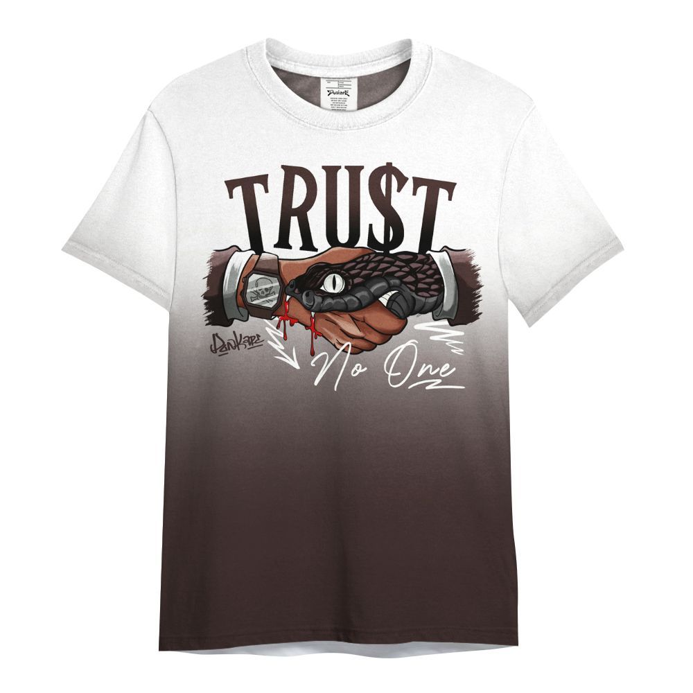 Shirt To Match AMM Violet Ore 5s - Snake Trust No One Drip All Over Print