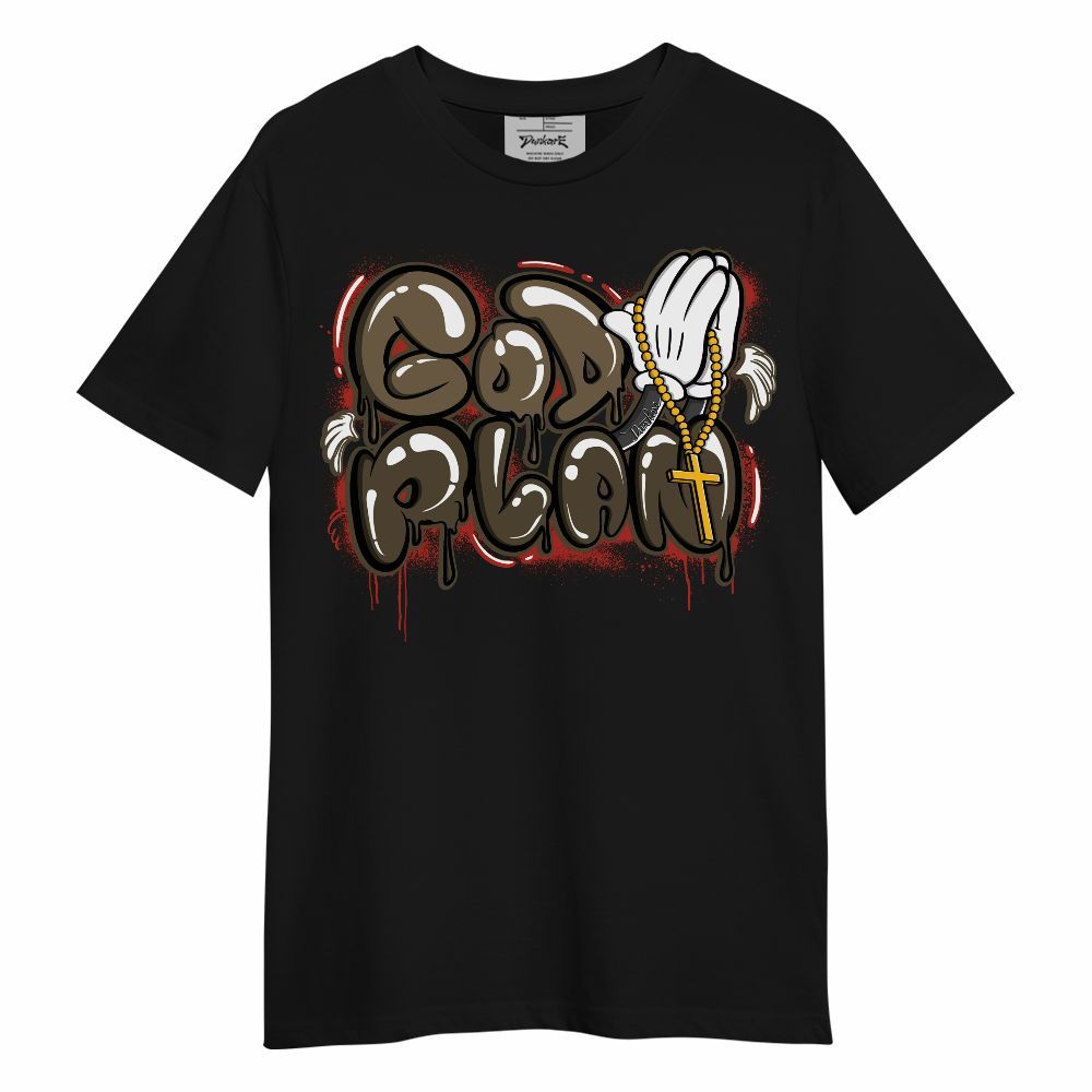 Shirt To Match Olive 9s - Drip GoD Plan Shirt Outfit Unisex Shirt