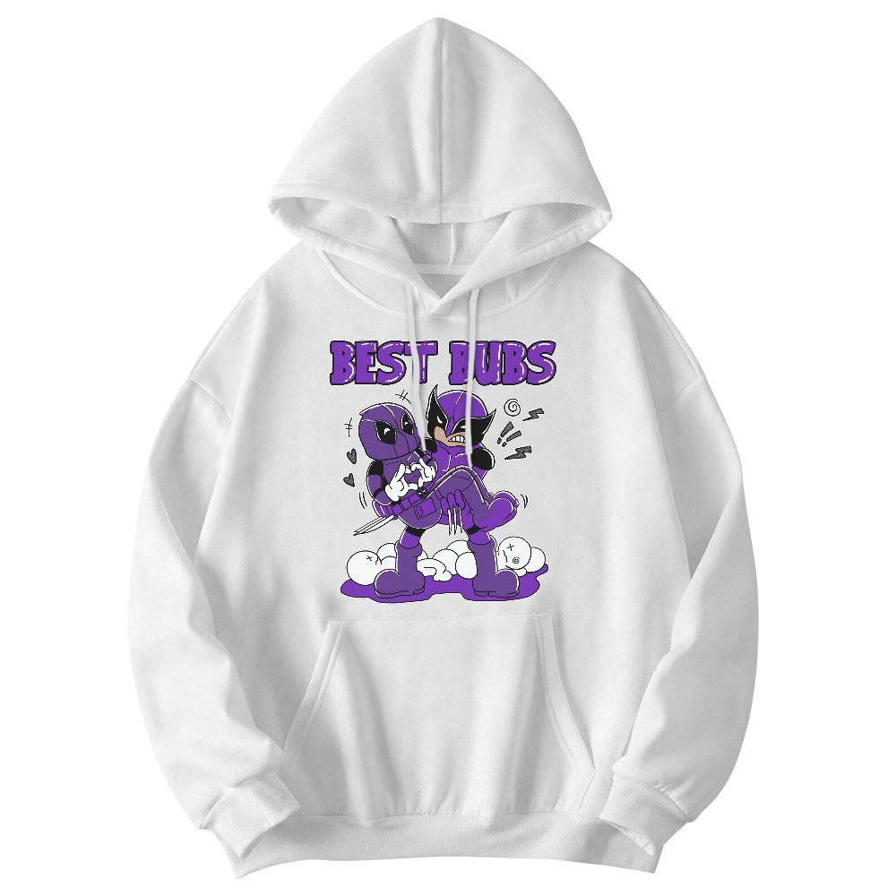 Sweatshirt To Match Retro Dark Iris 3s - Bubs Cartoon Graphic