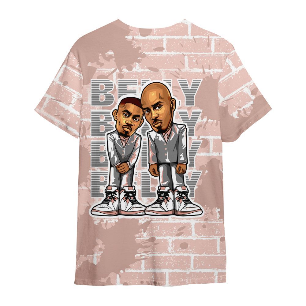 Shirt To Match Low Legend Pink 11s - Belly Sneakers Graphic Halloween All Over Print