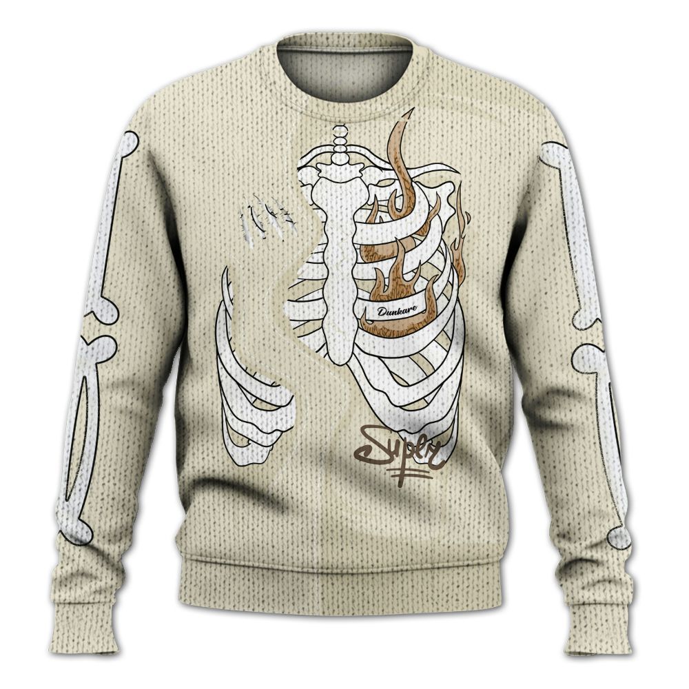 Knitted Sweater To Match Orewood Brown 3s - It's The Kick For Me