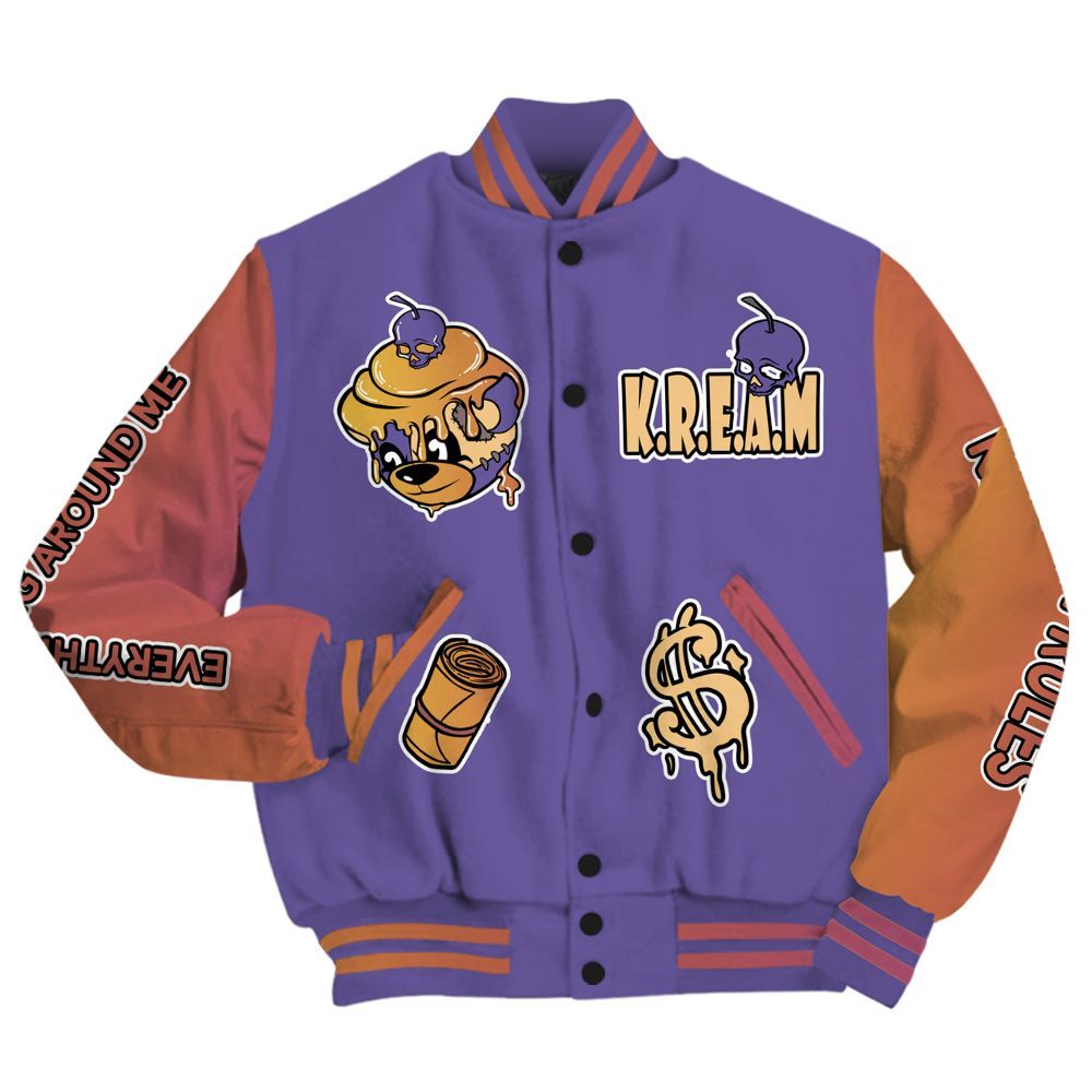 Varsity Jacket To Match Book Sunset 1s - Loot Bear All Over Print