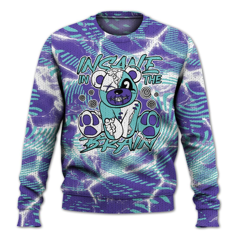 Knitted Sweater To Match Low Hornets 1s - Insanes Bear Fume